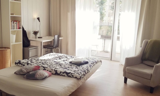 Moabit Apartamento | Central, view of the countryside, near the Spree