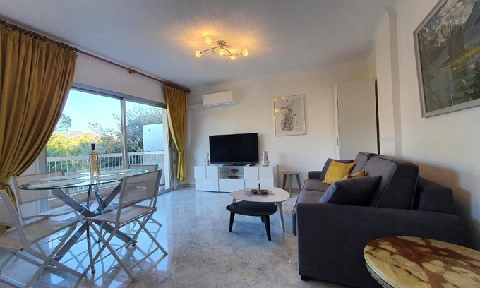 Carnot Apartamento | Centre Cannes gd 2p terrasse parking 10mn palais plage