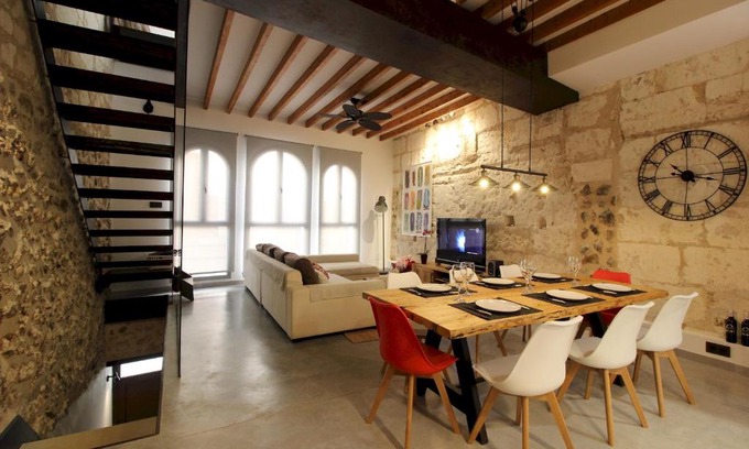 Sa Pobla Apartamento | Centric - Duplex with a roof terrace and wifi