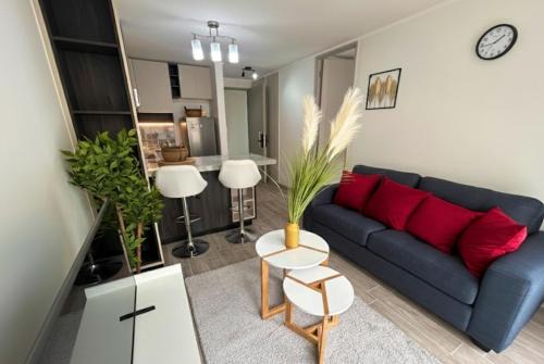 Downtown Santiago Apartamento | Cercano a Movistar Arena y Parques I 1H1B