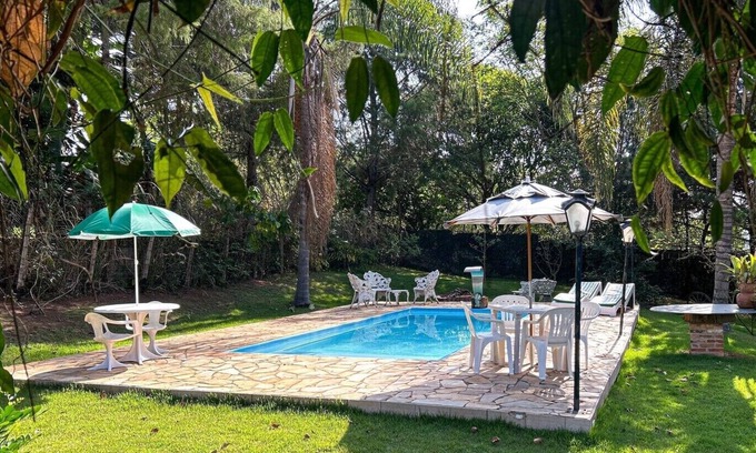 Braganca Paulista Chalet De Esquí | Chácara com piscina, WiFi e lazer completo - SP