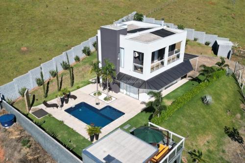Borda da Mata Casa | Chácara JL Alto Padrão com Piscina Área de Lazer e Quadra de Areia