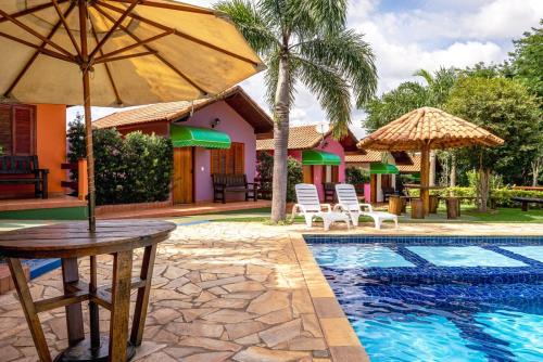 Tuiuti Casa | CHÁCARA TOP, com VISTA das Montanhas, PISCINA, PET FRIENDLY, ESTACIONAMENTO ,Wi-Fi 213 Mbps