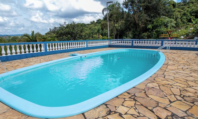 Mairinque Casa | Chácara Vista Linda com Wi-Fi totalmente equipada