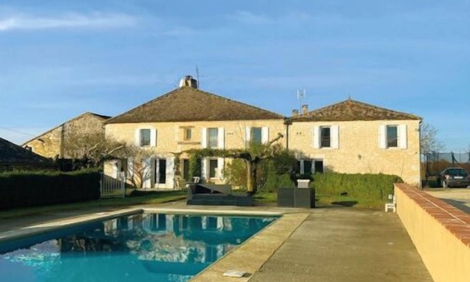 Saint-Jean-de-Duras Casa | Château au Cœur D'un Vignoble