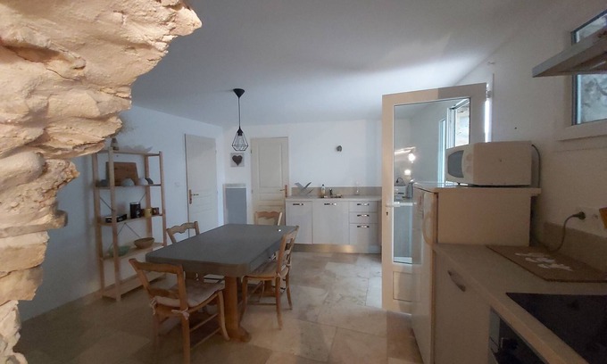 Chateauneuf-Val-Saint-Donat Casa | Encantadora casa de campo de 60m2