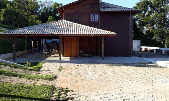 Joanopolis Casa | Chácara Beira Represa 3 habitaciones con muelle privado