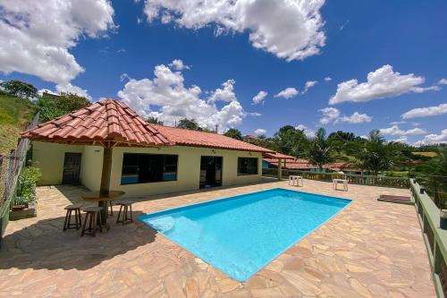 Socorro Casa | Chacara com churrasq, piscina e lazer - Socorro SP