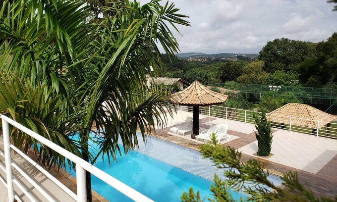 Mairinque Casa | chacara en alquiler cond. cerrado prox SP! vacaciones de fin de semana