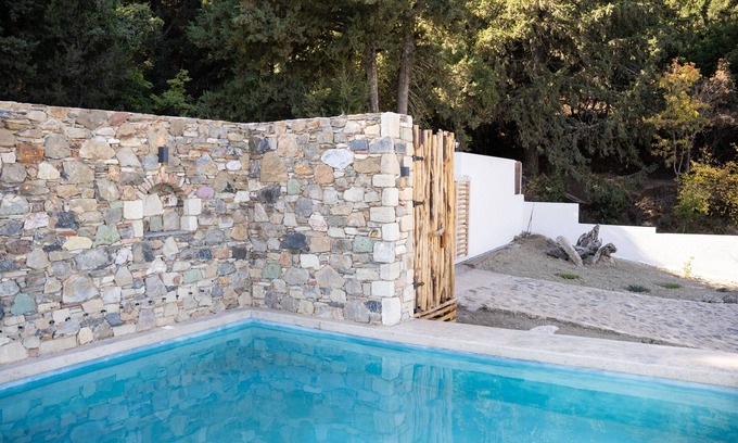Kos Casa | Chaihoutes stone villa into Olive farm in Zia