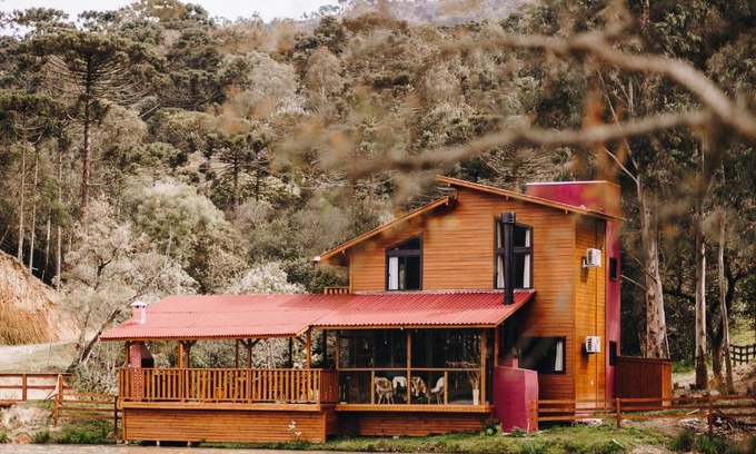 Urubici Chalet De Esquí | Chalé Aconchego - Pousada Cachoeira da Neve