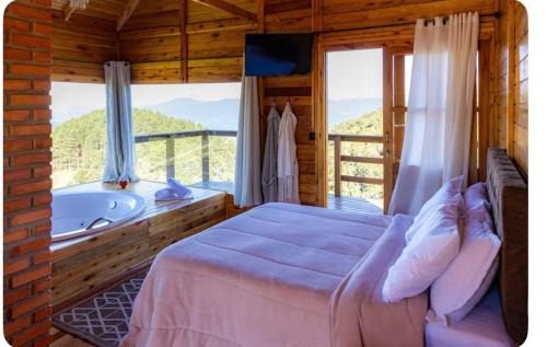 Aguas Mornas Chalet De Esquí | Chalé alecrim Rancho Queimado