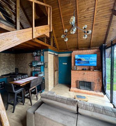 Rio dos Cedros Chalet De Esquí | Chalé Brisa Verde