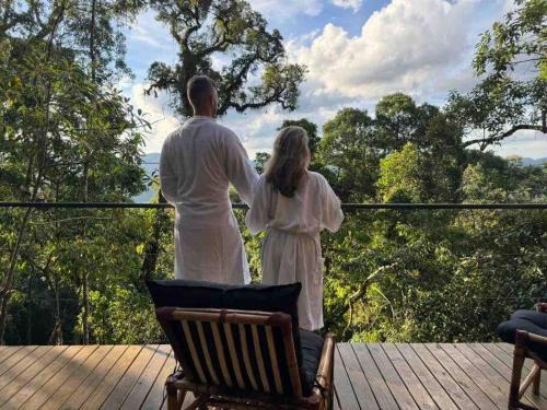 Agua Santa Apartamento | Chalé com Hidromassagem e Vista incrível para o Pôr do Sol