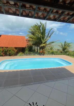 Zumbi Chalet De Esquí | Chalé com piscina privada vista mar-Zumbi-RN
