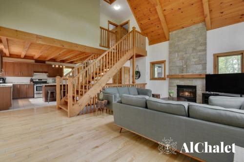 Petite-Riviere-Saint-Francois Chalet De Esquí | Chalet A-Évasion- Holidays & Spa