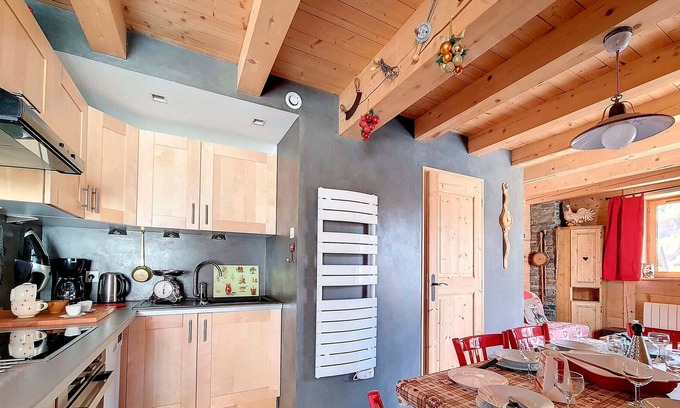 Saint-Marcel Chalet De Esquí | Chalet Saint-Martin-de-Belleville, 3 dormitorios, 6 personas