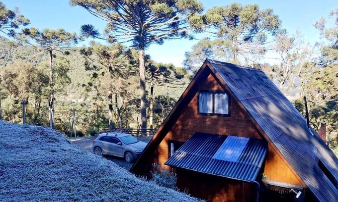 Urubici Chalet De Esquí | Chalé Canto das Montanhas: complete, full of nature, tranquility and comfort.