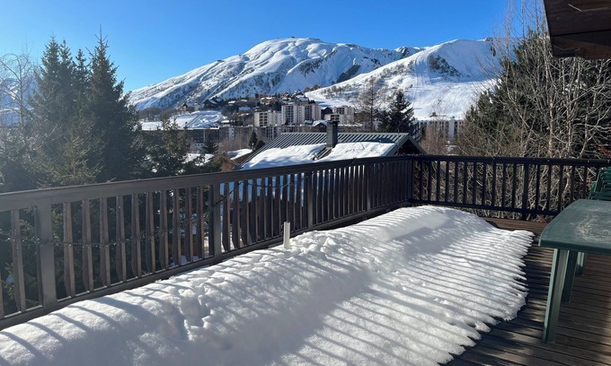 La Toussuire Chalet De Esquí | Chalet La Toussuire close to the slopes 12 people