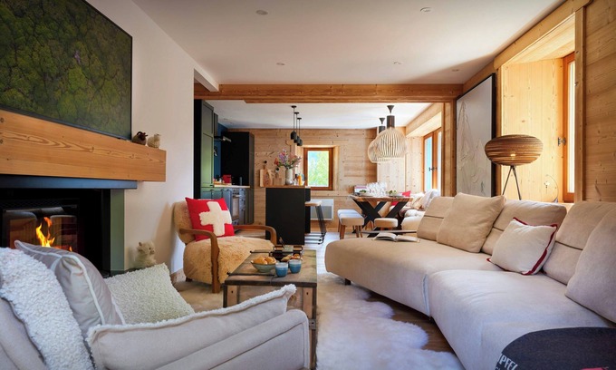 Saint-Nicolas-la-Chapelle Apartamento | Chalet Belle Source A - Relaxing stay with Nordic bath - OVO Network
