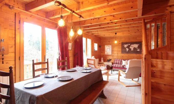 Les Carroz-d'Araches Chalet De Esquí | Chalet équipé avec poêle et garage, proche centre et remontées mécaniques - FR-1-572-107