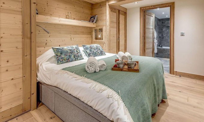 Les Brevieres Chalet De Esquí | Chalet, a 200m de las pistas de esquí, sauna, terraza, balcón, tv, local para esquís, 250m², Tignes