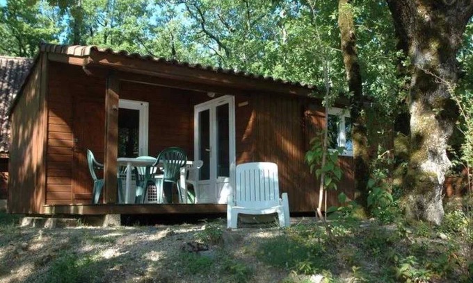 Saint-Cirq-Lapopie Chalet De Esquí | Chalet 3 étoiles - Piscine - efchc0