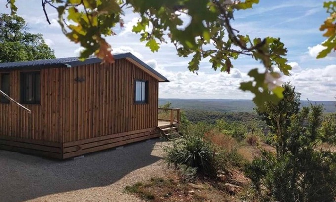 Saint-Cirq-Lapopie Chalet De Esquí | Chalet 3 étoiles - Piscine - efchbf