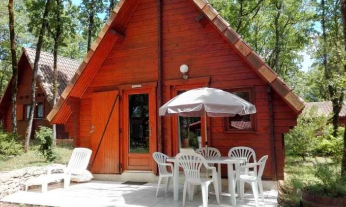 Saint-Cirq-Lapopie Chalet De Esquí | Chalet 3 étoiles - Piscine - efchce