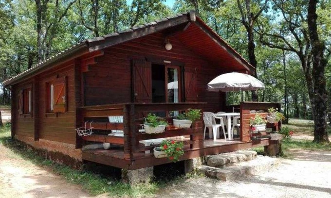 Saint-Cirq-Lapopie Chalet De Esquí | Chalet 3 étoiles - Piscine - efchcg
