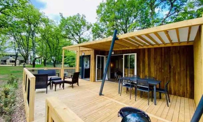 Loupiac Chalet De Esquí | Chalet 3 étoiles - Piscine - eecbii