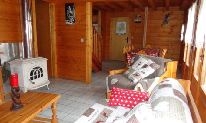 Les Carroz-d'Araches Chalet De Esquí | Chalet 3 Chambres 8 Pers, 800m Pistes, Parking Couvert, Poêle à Bois, Quartier Calme - FR-1-572-224