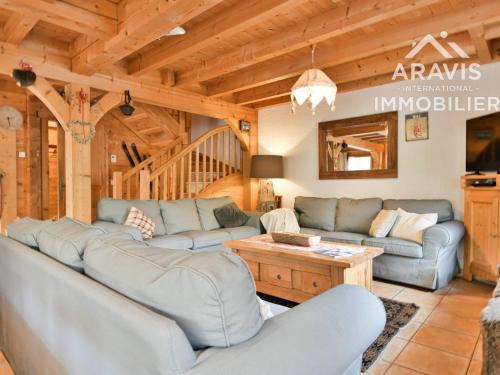 Le Grand-Bornand Chalet De Esquí | Chalet 4 étoiles au pied des pistes, terrasse ensoleillée, proche commerces, 16 pers., 6 ch. - FR-1-391-33