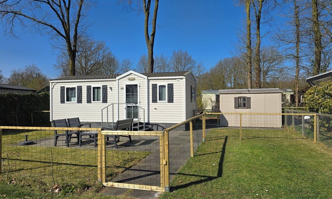 Marienberg Chalet De Esquí | Chalet 5 Campingplatz de Pallegarste Marienberg Holland bis zu 6 Personen