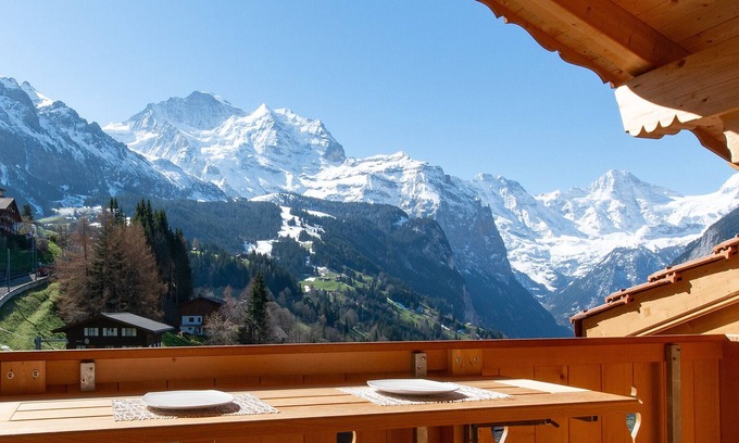 Wengen Apartamento | 5 Star Ático En Wengen central