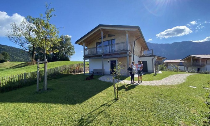 Inzell Chalet De Esquí | Chalet Alpenzauber mit beheiztem Pool, Inzell