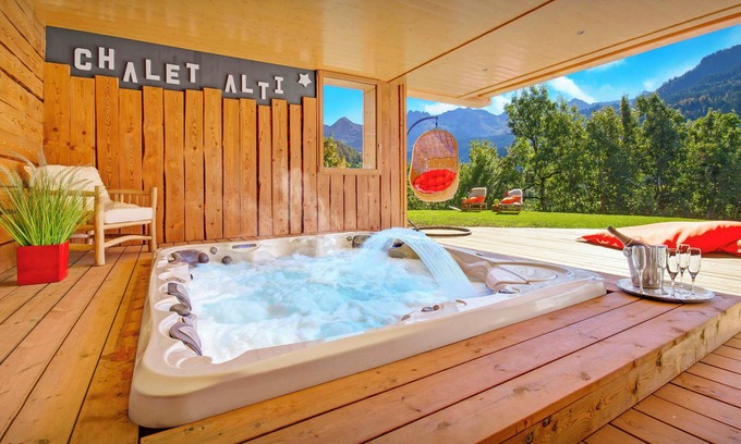 Le Grand-Bornand Chalet De Esquí | Lujoso chalet 5 *, jacuzzi, sauna, cerca de la pista y el pueblo - OVO Network