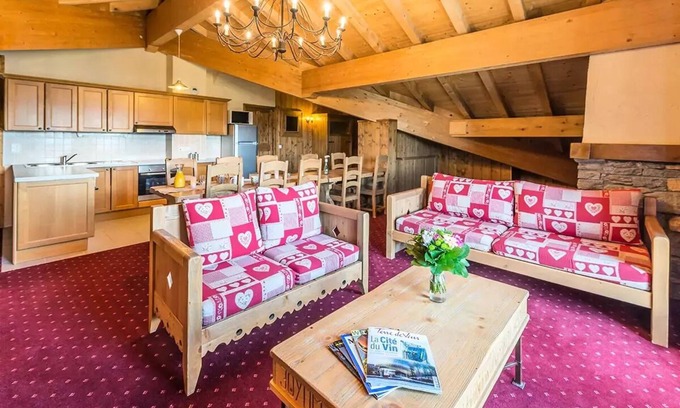 Les Eucherts Apartamento | Residence Chalet Le Refuge **** - 5 Habitaciones 8/10 Gente