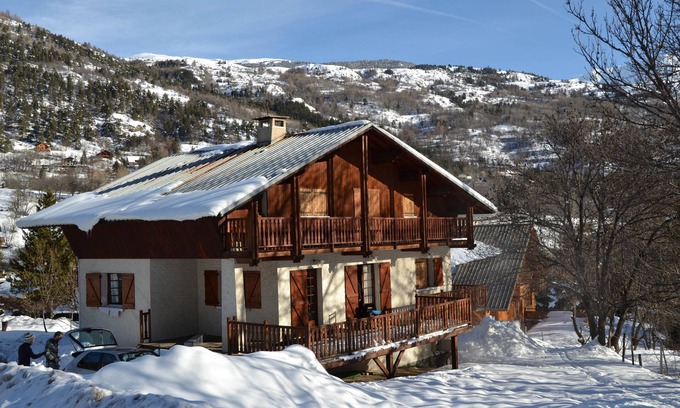 La Salle-les-Alpes Chalet De Esquí | PROMO ESPECIAL NAVIDAD Apartamento en chalet en la pista del pie Serre Chevalier