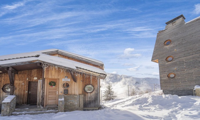 Avoriaz Chalet De Esquí | Super Deluxe ski-in: chalet de esquí con jacuzzi privado y sauna