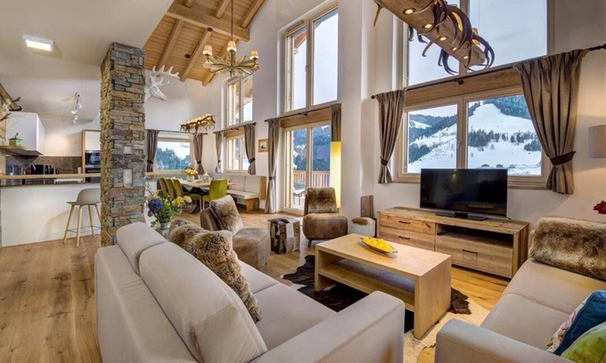 Muehlbach Am Hochkoenig Chalet De Esquí | Chalet Ausblick Lodge