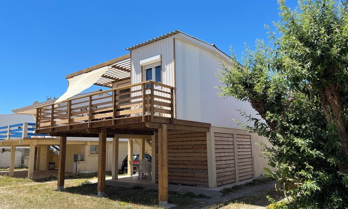 Gruissan Plage Chalet De Esquí | Chalet Avec Clim Proche de la Plage 3 Chambres