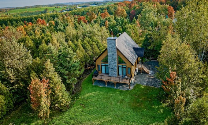 Saint-Gabriel-de-Rimouski Chalet De Esquí | Chalet Bellevue (Mont-Comi)