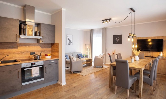 Hohegeiß Apartamento | Chalet Bergzeit Wohnung 7