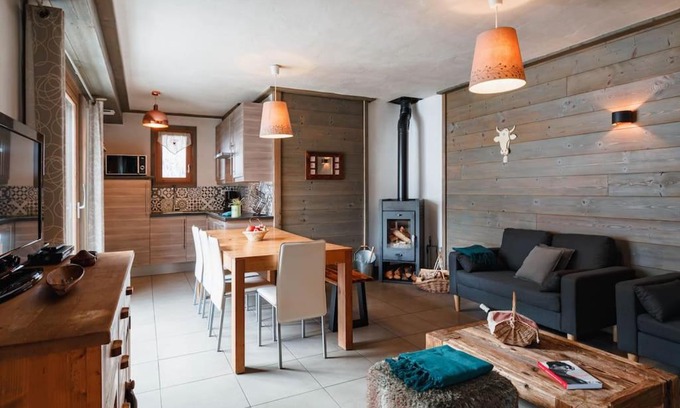 Champagny-en-Vanoise Apartamento | Chalet Bio Corti 6p. 3 ch proche pistes/commerces