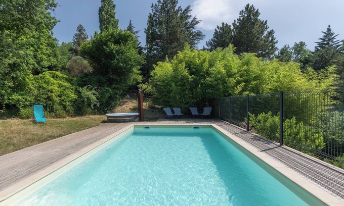 Darbres Chalet De Esquí | Chalet 'Blanc 8 Personnes' con balcón y Wi-Fi
