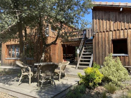 Soulac-sur-Mer Chalet De Esquí | Chalet bois dans quartier calme - 4792