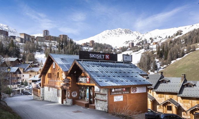 Plagne 1800 Chalet De Esquí | Chalet Boudu, 7 people, modern, with a beautiful terrasse, Plagne 1800