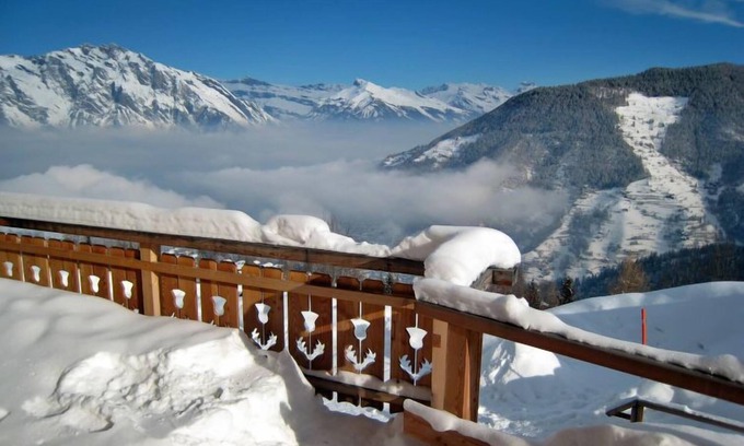 Mayens-de-Riddes Casa | Casa de vacaciones Chante Neige en La Tzoumaz - 8 personas, 3 dormitorios
