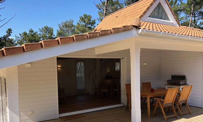 Le Porge Chalet De Esquí | Chalet Colibri - Village Naturiste de La Jenny